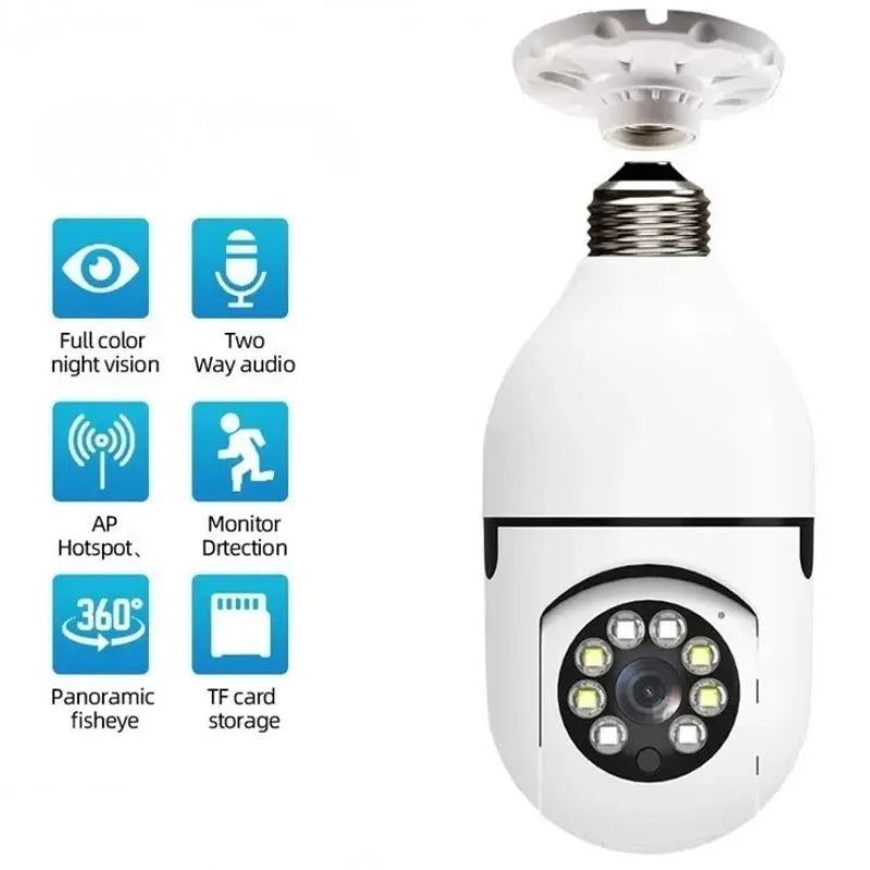 Speed-X Bulb Camera 1080P WiFi 360°