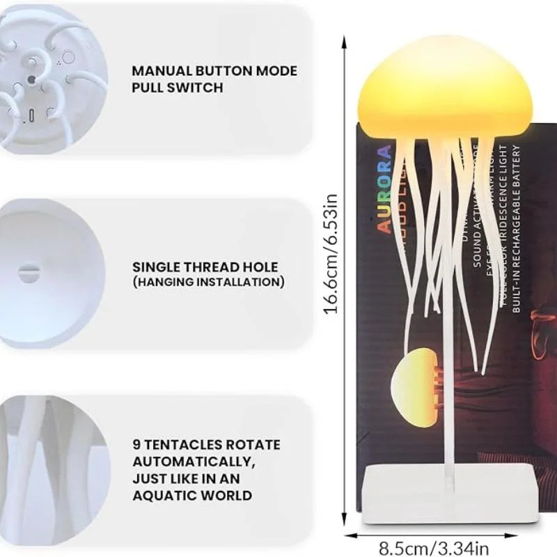 LED Jellyfish Lamp
