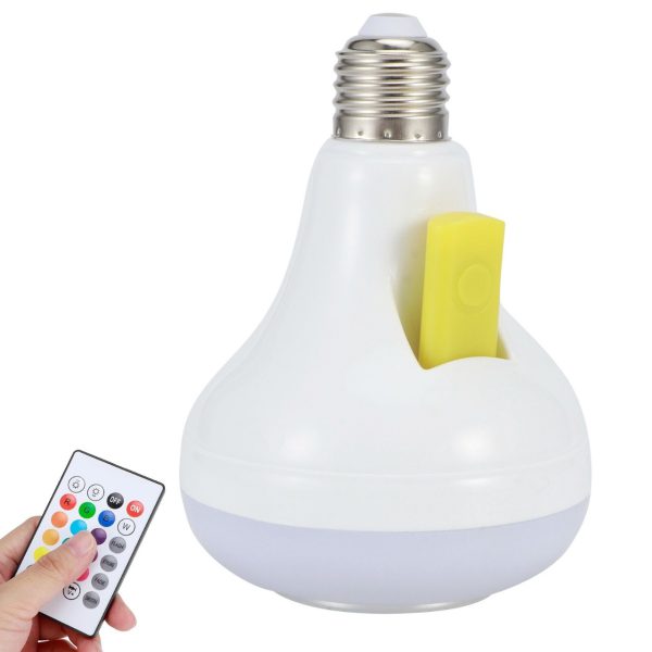 2-in-1 Smart LED Bulb with Bluetooth Speaker