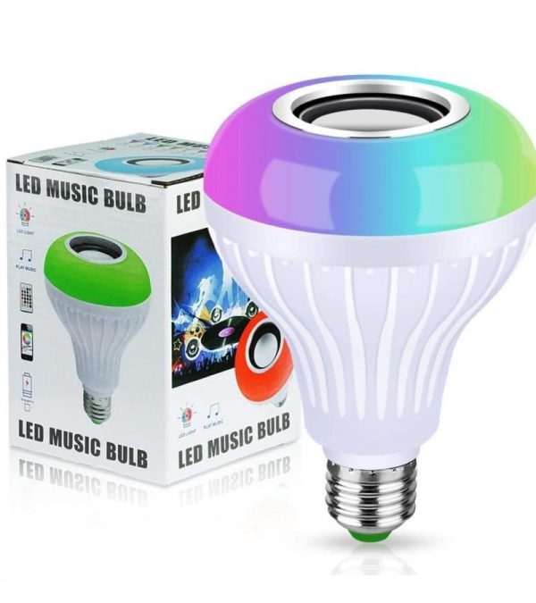 2-in-1 Smart LED Bulb with Bluetooth Speaker